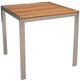 Enclover Acacia Stainless Steel/Teakwood Dining Table-0