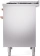Ilve® Nostalgie II Series 40" Stainless Steel Pro Style Dual Fuel Range-4