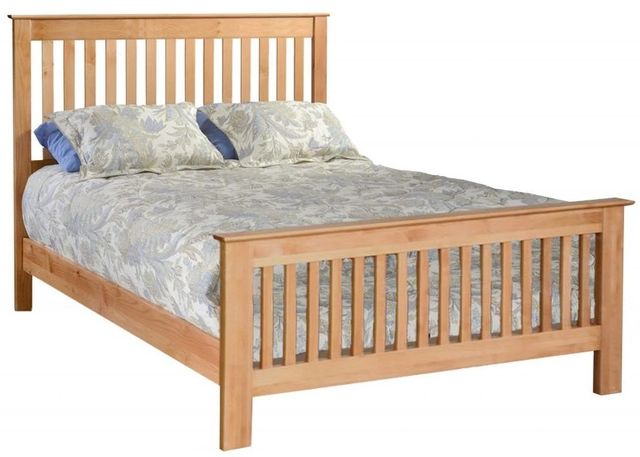 Archbold Furniture Customizable Shaker Queen Slat Bed-0