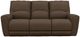La-Z-Boy® Cassian Teak Manual Reclining Sofa-1