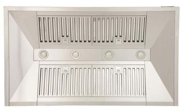Kucht Professional 48" Stainless Steel Wall Mounted Range Hood-3