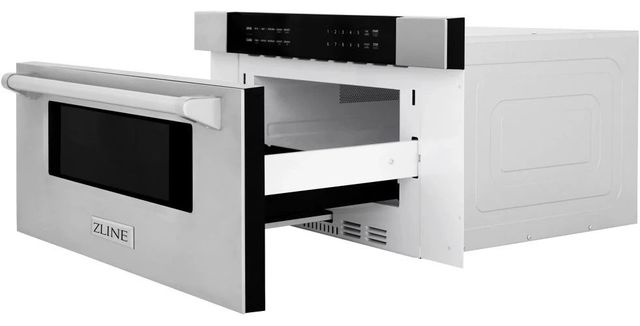 Zline 1.2 Cu. Ft. Stainless Steel Built In Microwave Drawer-2