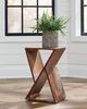 Coaster® Lily Reclaimed Wood Accent Table-3