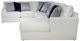 Jackson Furniture Polaris 3-Piece Off-White Right-Arm Facing Sectional and Chaise-2