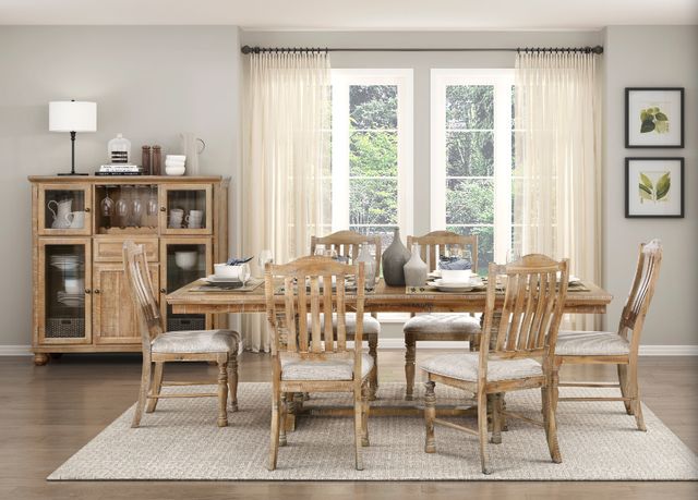 Homelegance® Weatherford Wheat Dining Table-1