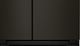 KitchenAid® 36 in. 24.8 Cu. Ft. Black Stainless Steel with PrintShield™ Finish Side-by-Side Refrigerator-1