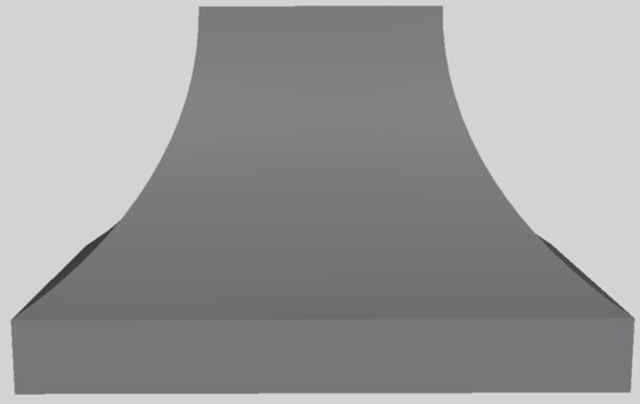 Vent-A-Hood® Designer Series 48" Gunsmoke Wall Mounted Range Hood-0