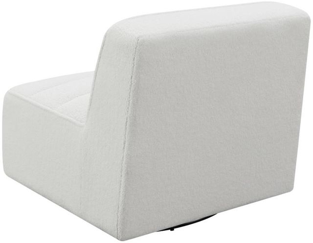 Coaster® Upholstered Swivel Armless Chair -3