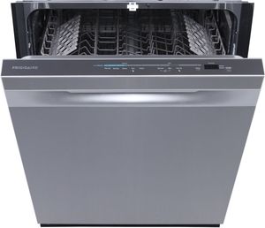 Frigidaire® 24" Stainless Steel Top Control Built In Dishwasher Front view of the Frigidaire® 24" Stainless Steel Top Control Built In Dishwasher