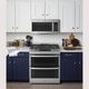 GE® 30" Stainless Steel Slide In Gas Range-2
