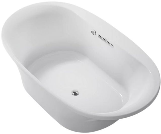 KOHLER® Underscore® Ice Grey 71.5" x 41.5" Drop-in Bath with Bask® Heated Surface-0