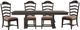 Liberty Furniture Paradise Valley 5-Piece Saddle Brown/Tobacco Trestle Dining Set-0