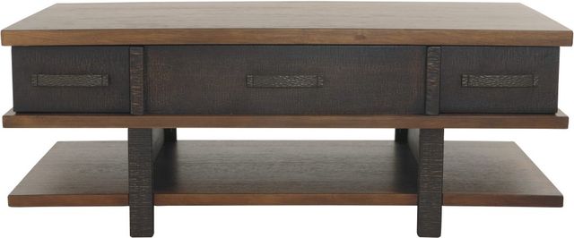 Signature Design by Ashley® Stanah Brown Lift Top Cocktail Table-1