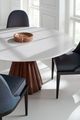 Caracole® Natural Choice Caracole Classic Dark Chocolate/Navy Side Chair-4