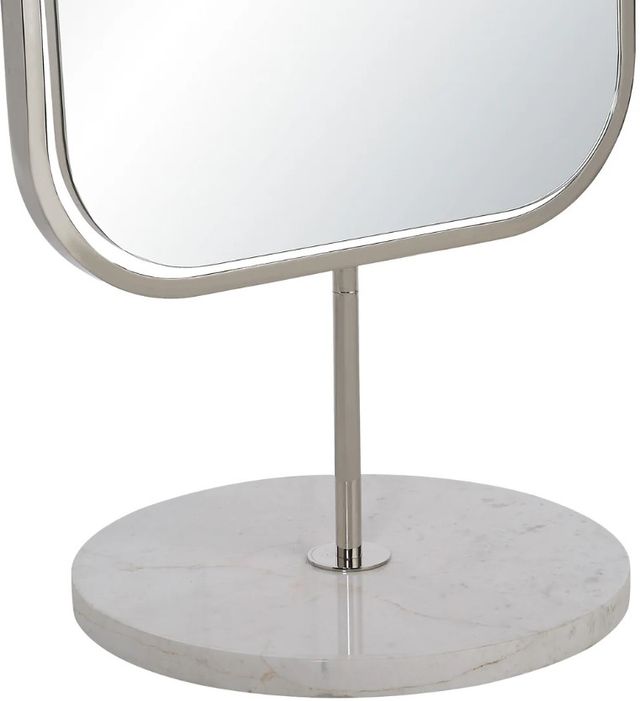 Renwil® Mandra Polished Nickel Floor Mirror-4