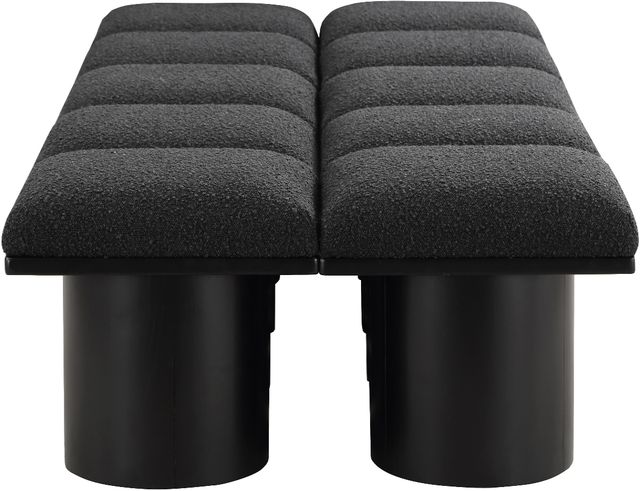 Meridian Furniture Pavilion 10-Piece Black 90" Modular Bench Set-2