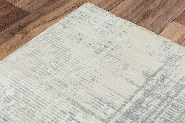 Rizzy Home Couture Gray 5'x8' Rectangular Rug-2
