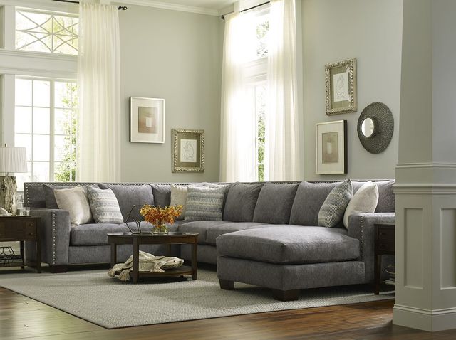 Creek Side Customs Customizable Luckenbach Right-Arm Facing Sectional and Chaise-2