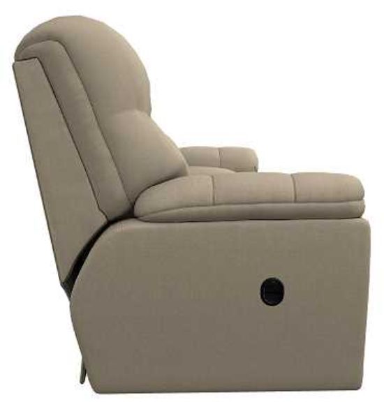 La-Z-Boy® Morrison Porcelain Manual Reclining Loveseat with Console-3