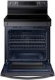 Samsung 30" Fingerprint Resistant Black Stainless Steel Smart Freestanding Electric Range with No Preheat Air Fry and Convection-2