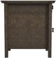 Null Furniture Woodmill Sable Charging Chairside Cabinet-1