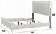 ACME Furniture Jehoram Beige Queen Upholstered Panel Bed-2