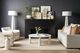 Universal Explore Home™ New Modern Anniston White Banswara Cocktail Table-1