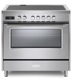 Verona® Ultima 36" Stainless Steel Pro Style Induction Range