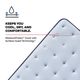 Sealy® Posturepedic® Plus Boone 15" Wrapped Coil Soft Euro Pillow Top King Mattress-5