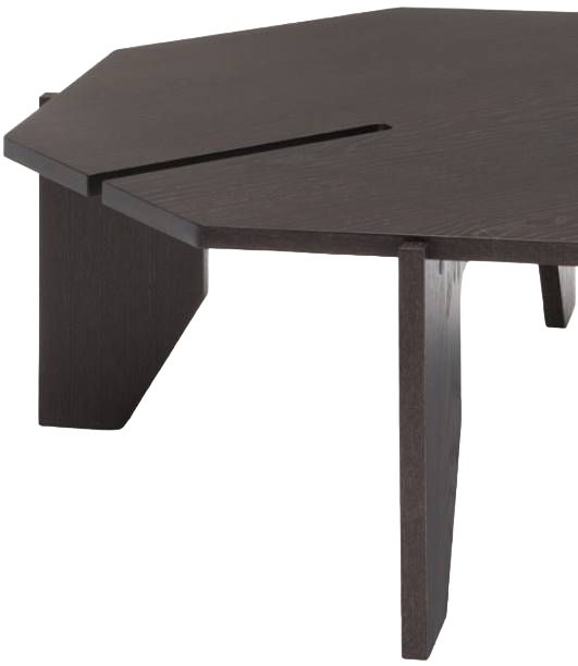 Natuzzi Editions Octopus Brown Ash Coffee Table-1