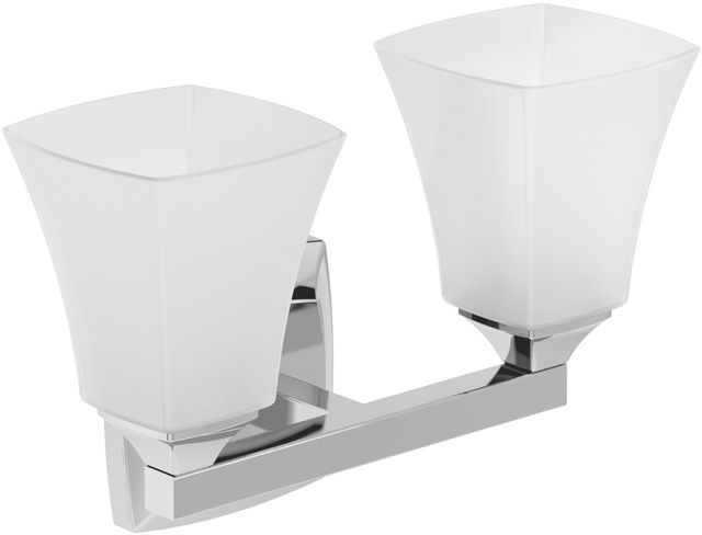 Moen® Voss™ Chrome Two Globe Bath Light-1