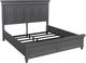aspenhome® Caraway Aged Slate California King Panel Bed-2