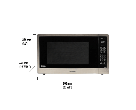 Panasonic® Evolved 2.2 Cu. Ft. Stainless Steel Countertop Microwave-1