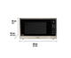 Panasonic® Evolved 2.2 Cu. Ft. Stainless Steel Countertop Microwave-1