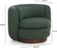 TOV Furniture Nura Forest Green Swivel Accent Chair-2
