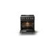 Viking® 5 Series 30" Antique Bronze Pro Style Dual Fuel (LP) Range with Polished Chrome Trim-1