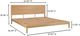 Moe's Home Collection Teeda Natural King Bed-2