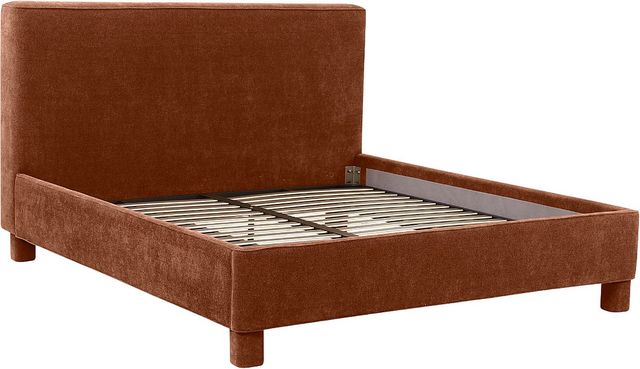 Moe's Home Collection Ichigo Deep Orange Queen Bed-0