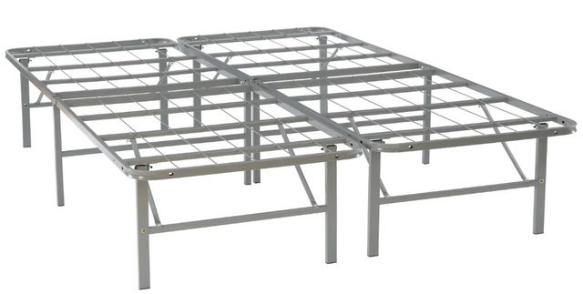 Powell® Dark Pewter Full Folding Platform Mattress Base-0