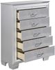 Allura Silver 5-Drawer Chest-3