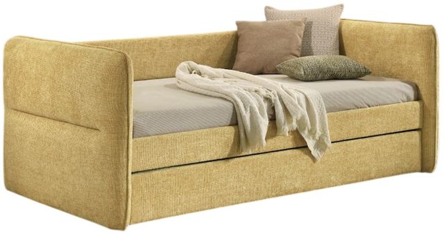 Crown Mark Philipa Gold Upholstered Daybed-0