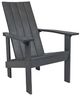C R Plastics Modern Slate Grey Adirondack Chair-0