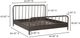 Moe's Home Collection Vivian Dark Brown Queen Bed-2