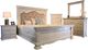 Vintage Furniture Chalet King Padded Bed-1