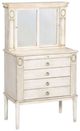 ACME Furniture Leven Antique White Jewelry Armoire-0