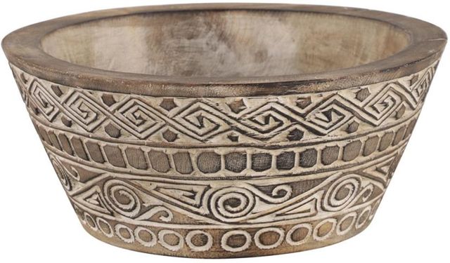 Deco Marche Brown Decorative Bowl-0