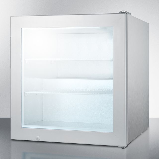 Summit® 24" 2.0 Cu. Ft. Stainless Steel Compact Vodka Chiller-1