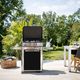 ENO ENOSIGN 65 Black and Stainless Steel Griddle Cart-4