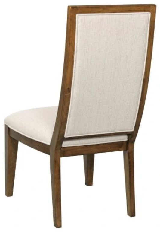 Kincaid® Abode Beige/Warm Brunette Doyle Upholstered Side Chair-1