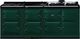 AGA™ eR7 210 Classic Cast Iron 83" British Racing Green Pro Style Dual Fuel Range-0